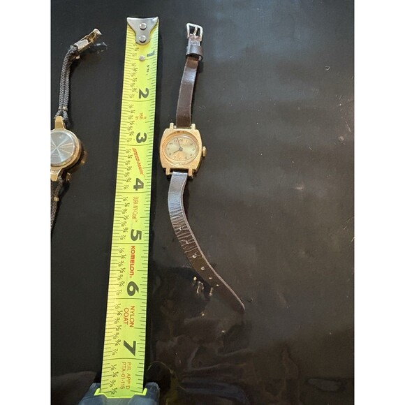 Vintage Timex Electric Gold Tone St Steel Womens Wrist Watch Bundle - Picture 9 of 11